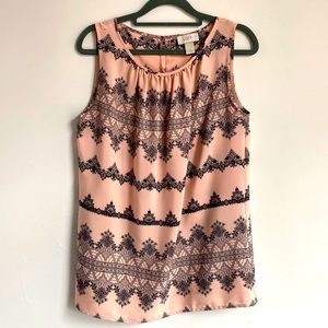 Sleeveless blouse